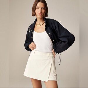NWOT J.Crew Mini Skort in Bi Stretch Cotton